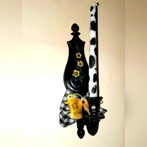 Home Interiors Wall Sconce Re-fashioned